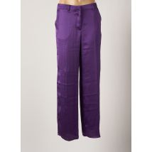 LPB - Pantalon droit violet en polyester pour femme - Taille 40 - Modz