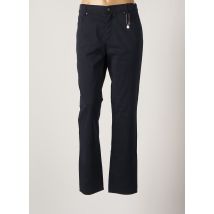 ANNA MONTANA - Pantalon droit bleu en coton - Femme - Taille 38 - Modz