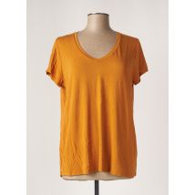 SEE THE MOON - T-shirt marron en coton pour femme - Taille 42 - Modz