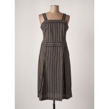 MAE MAHE - Robe mi-longue noir en viscose - Femme - Taille 40 - Modz