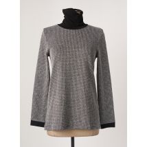 SISTTER - Pull col roulé gris en polyester - Femme - Taille 34 - Modz