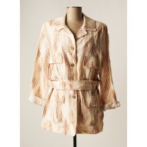 ALHAN - Veste casual beige en lin - Femme - Taille 40 - Modz