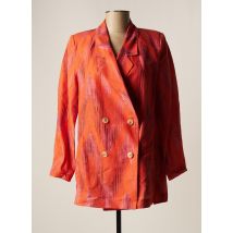 ALHAN - Veste casual orange en lin - Femme - Taille 36 - Modz