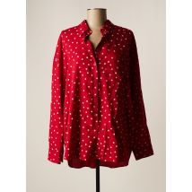 AMOUR - Chemisier rouge en tencel - Femme - Taille 38 - Modz
