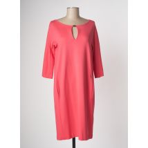 MARC CAIN - Robe mi-longue rouge en viscose - Femme - Taille 40 - Modz