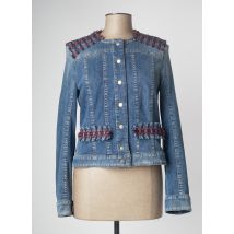 MARC CAIN - Veste en jean bleu en coton - Femme - Taille 38 - Modz