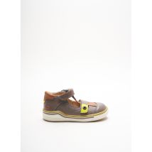 GBB - Sandales/Nu pieds marron en cuir - Garçon - Taille 25 - Modz