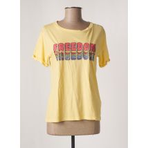 MKT STUDIO - T-shirt jaune en coton pour femme - Taille 36 - Modz