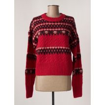 SCOTCH & SODA - Pull rouge en acrylique - Femme - Taille 34 - Modz