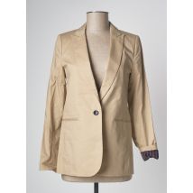 MKT STUDIO - Blazer beige en coton pour femme - Taille 36 - Modz