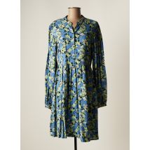 SELECTED - Robe mi-longue bleu en viscose - Femme - Taille 36 - Modz