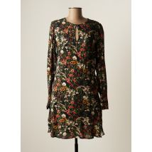 MAISON SCOTCH - Robe mi-longue noir en viscose - Femme - Taille 34 - Modz