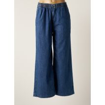 SUNCOO - Pantalon large bleu en coton pour femme - Taille 36 - Modz