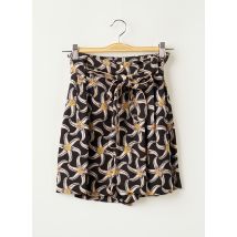 MAISON SCOTCH - Short noir en viscose - Femme - Taille 34 - Modz