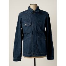 SELECTED - Veste casual bleu en coton - Homme - Taille S - Modz