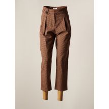 B.YU - Pantalon 7/8 beige en polyester pour femme - Taille 36 - Modz