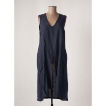 HUMILITY - Tunique sans manche bleu en lin - Femme - Taille 36 - Modz