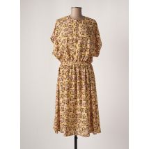 OTTOD'AME - Robe mi-longue beige en polyester - Femme - Taille 38 - Modz