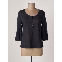 J & W - Top bleu en lin - Femme - Taille 36 - Modz