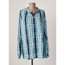 JOHANNA PARIS - Chemisier bleu en coton - Femme - Taille TU - Modz