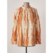 MARGOT - Chemisier orange en coton - Femme - Taille TU - Modz
