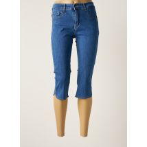 KALISSON - Corsaire bleu en coton - Femme - Taille 36 - Modz