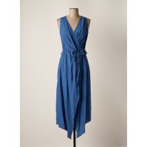 NAF NAF - Robe longue bleu en viscose pour femme - Taille 40 - Modz