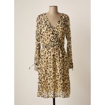 SPARKZ - Robe mi-longue beige en viscose - Femme - Taille 36 - Modz