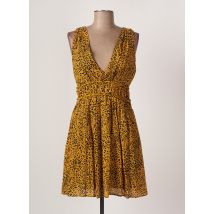 THE KORNER - Robe courte jaune en coton pour femme - Taille 36 - Modz