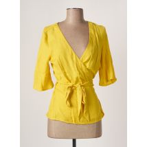 GARCIA - Top jaune en viscose - Femme - Taille 34 - Modz