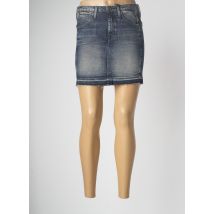 G STAR - Jupe courte bleu en coton - Femme - Taille W26 - Modz