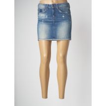 G STAR - Mini-jupe bleu en coton - Femme - Taille W26 - Modz