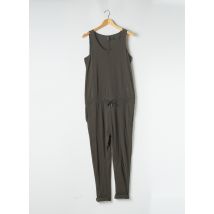 G STAR - Combi-pantalon gris en coton - Femme - Taille 36 - Modz