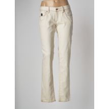 G STAR - Jeans coupe droite beige en coton - Femme - Taille TU - Modz
