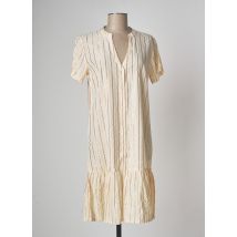 SPARKZ - Robe mi-longue beige en coton - Femme - Taille 36 - Modz