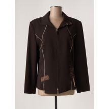 CHRISTINE LAURE - Blazer marron en polyester pour femme - Taille 42 - Modz