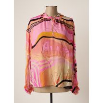 TUZZI - Blouse rose en viscose - Femme - Taille 42 - Modz