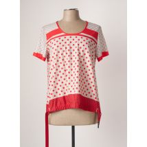 POUPEE CHIC - Blouse rouge en polyester - Femme - Taille 44 - Modz