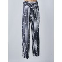 FRANK LYMAN - Pantalon large bleu en polyester - Femme - Taille 44 - Modz