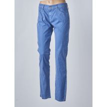 DESGASTE - Pantalon slim bleu en lyocell - Femme - Taille 36 - Modz