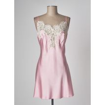 MARJOLAINE - Nuisette/combinette rose en nylon - Femme - Taille 38 - Modz