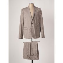 AZZARO - Costume de ville marron en laine vierge - Homme - Taille TU - Modz