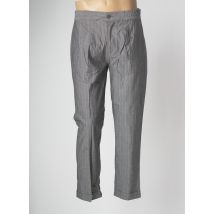 DEVRED - Pantalon chino gris en coton - Homme - Taille 42 - Modz