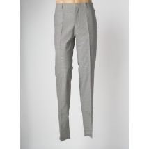 AZZARO - Pantalon chino gris en laine vierge pour homme - Taille 46 - Modz