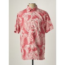 TIFFOSI - Chemise manches courtes rouge en coton - Homme - Taille S - Modz