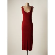 ESPRIT - Robe longue orange en viscose - Femme - Taille 40 - Modz