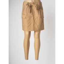 LIU JO - Jupe courte beige en lyocell pour femme - Taille 40 - Modz
