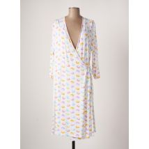 SENORETTA - Robe de chambre blanc en viscose - Femme - Taille 38 - Modz
