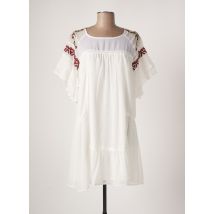 SENORETTA - Robe courte blanc en polyester pour femme - Taille 42 - Modz
