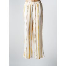 BROADWAY - Pantalon large blanc en viscose - Femme - Taille 38 - Modz